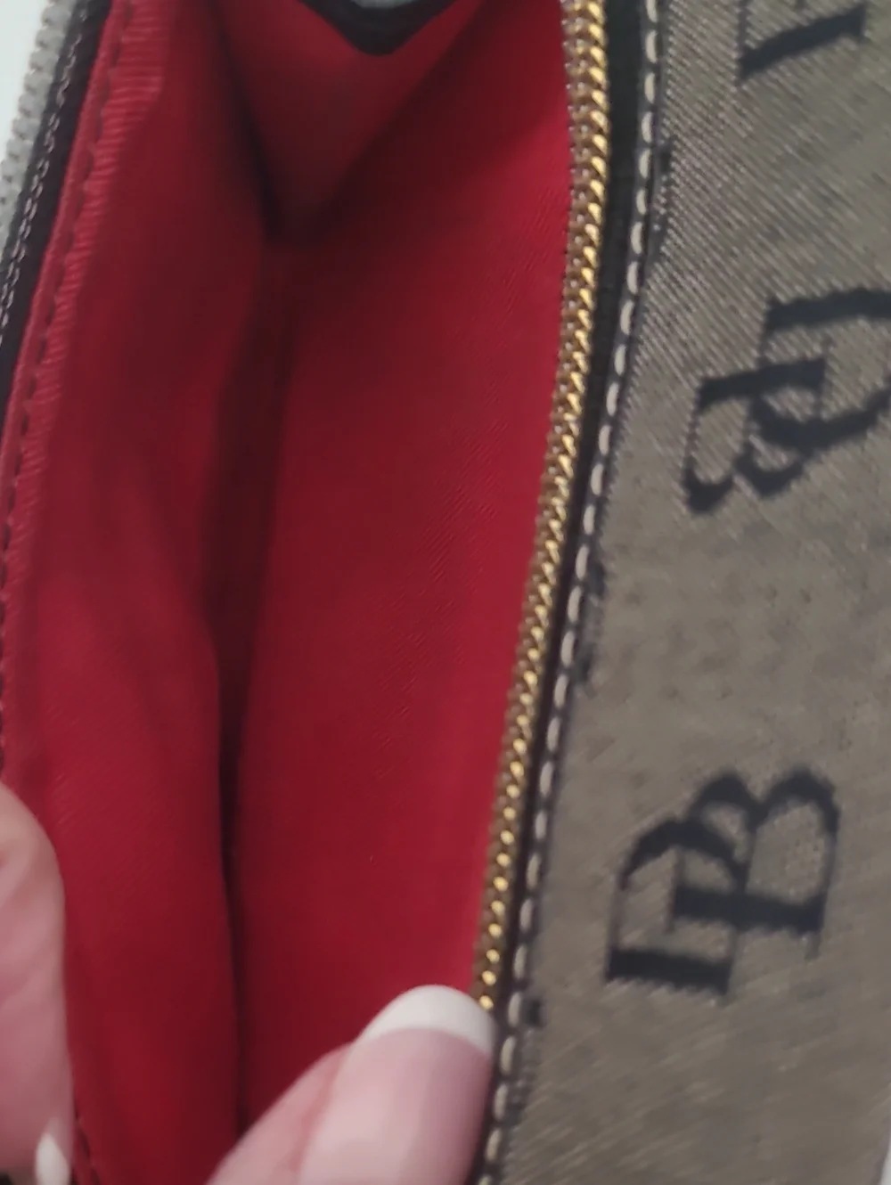 Dooney & Bourke Continental Clutch Wallet Black Looking For A New Owner.